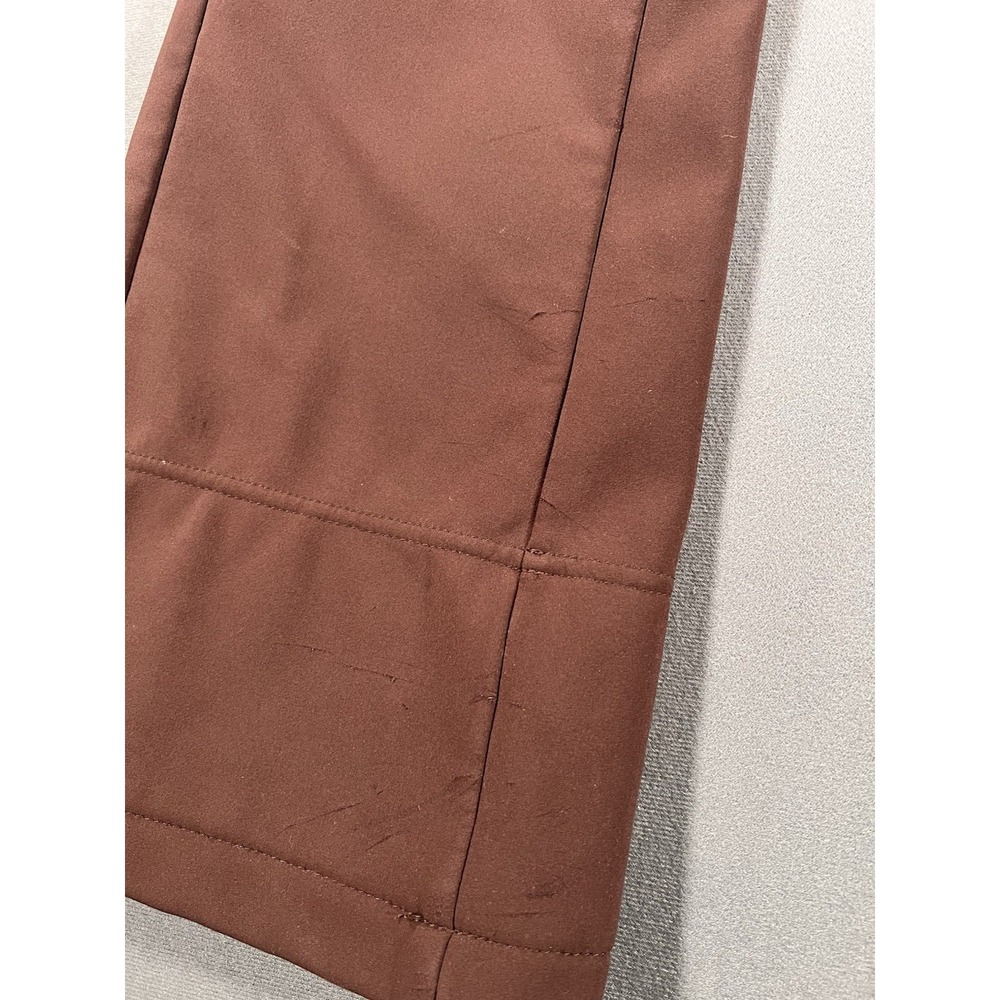 The North Face Women's Brown Softshell Snow Pants M Regular Bootcut Winter Ski - Picture 3 of 16